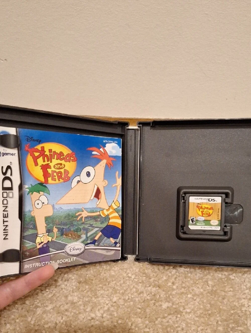 Nintendo DS Phineas and Ferb Game